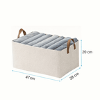Organizador de Ropa Plegable de Tela Oxford con Estructura de Acero