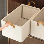 Organizador de Ropa Plegable de Tela Oxford con Estructura de Acero