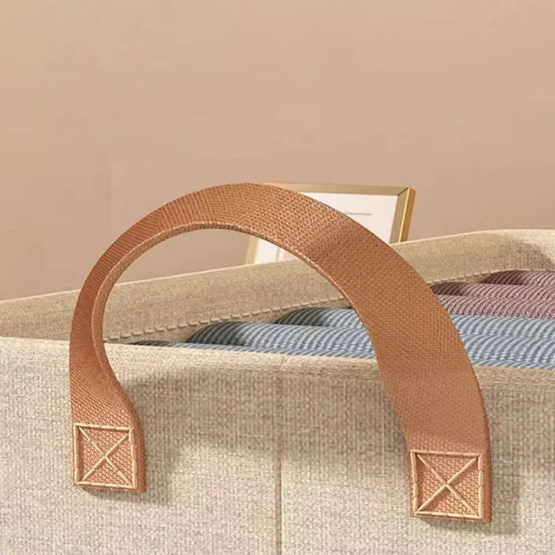 Organizador de Ropa Plegable de Tela Oxford con Estructura de Acero