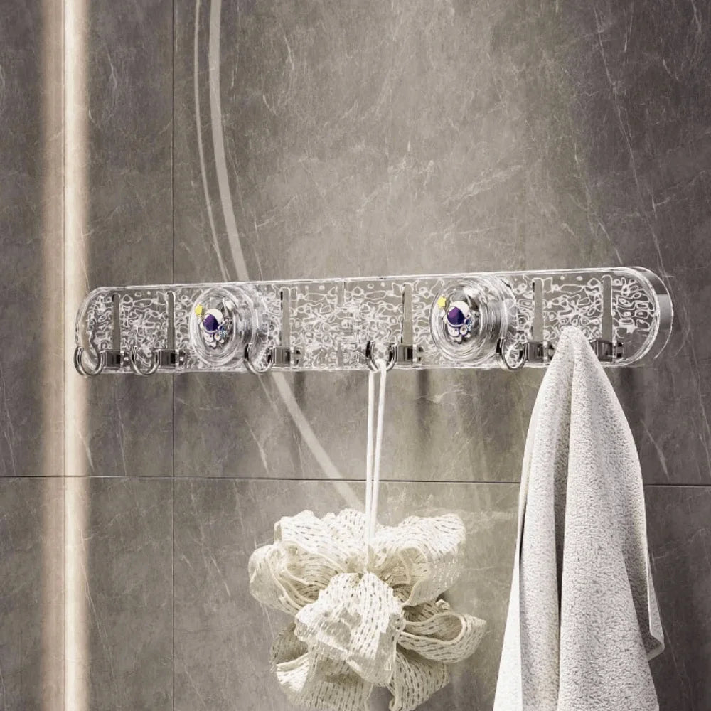 Drehbarer Handtuchhalter mit Saugnapf – Spart Platz