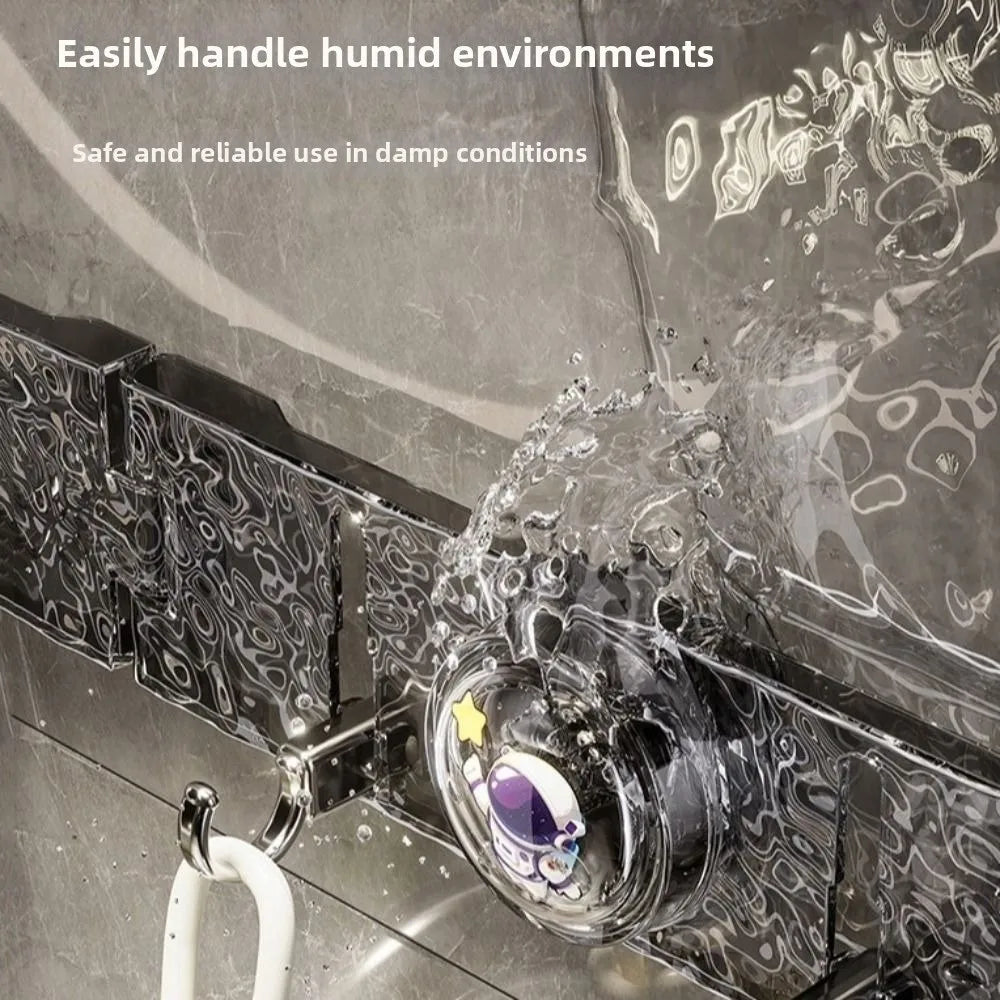 Drehbarer Handtuchhalter mit Saugnapf – Spart Platz