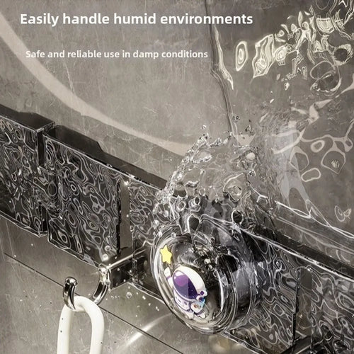 Drehbarer Handtuchhalter mit Saugnapf – Spart Platz