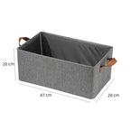 Organizador de Ropa Plegable de Tela Oxford con Estructura de Acero